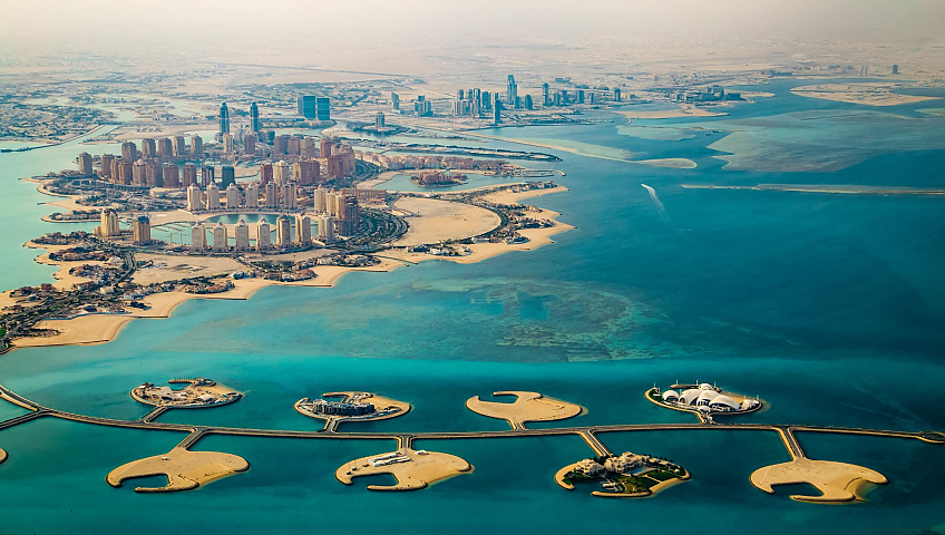 단독투어 : 카타르 도하시내 전일. 도보&대중교통